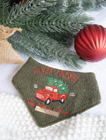 Load image into Gallery viewer, Christmas Tree Farm Dog Bandana
