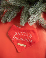 Load image into Gallery viewer, Santa's Favourite Dog Bandana
