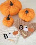 Load image into Gallery viewer, Cream Boo Halloween Dog Bandana
