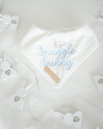 Load image into Gallery viewer, Blue Snuggle Bunny Dog Bandana
