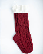 Load image into Gallery viewer, Personalised Knitted Christmas Stocking

