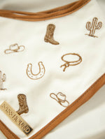 Load image into Gallery viewer, Yee-haw (white) Dog Bandana
