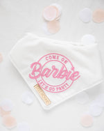 Load image into Gallery viewer, Pink - Barbie, Let's Go Party Dog Bandana
