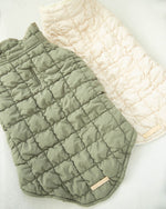 Load image into Gallery viewer, Cream Puffer Dog Jacket

