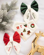 Load image into Gallery viewer, Let It snow Dog Bandana
