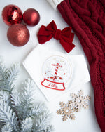 Load image into Gallery viewer, North Pole Snowglobe Dog Bandana
