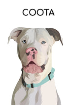 Load image into Gallery viewer, Framed Digital Portrait (1 Pet)
