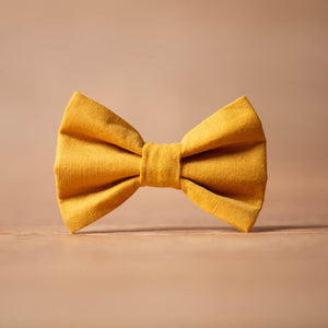 Turmeric Dog bow tie luxury dog apparel