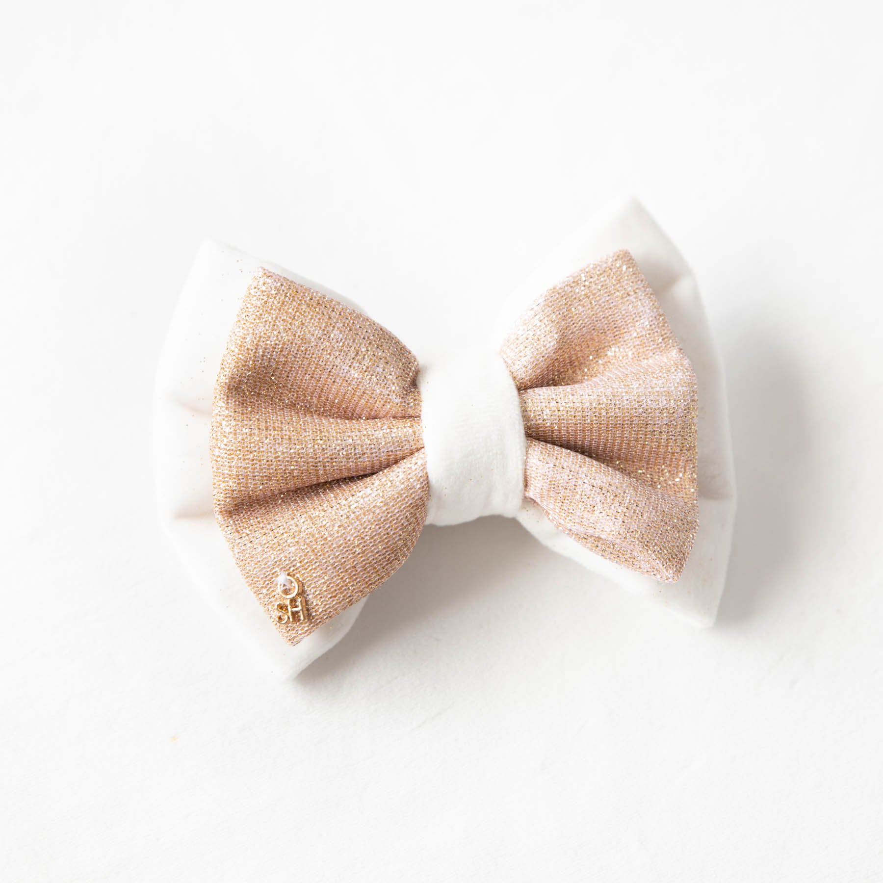 Winter Wonderland Double Dog Bow Tie