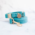 Load image into Gallery viewer, Tommy Velvet Dog Collar
