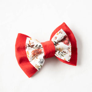 Primrose Double Dog Bow Tie