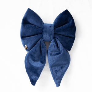 Miles Luxe Velvet Dog Bow Tie