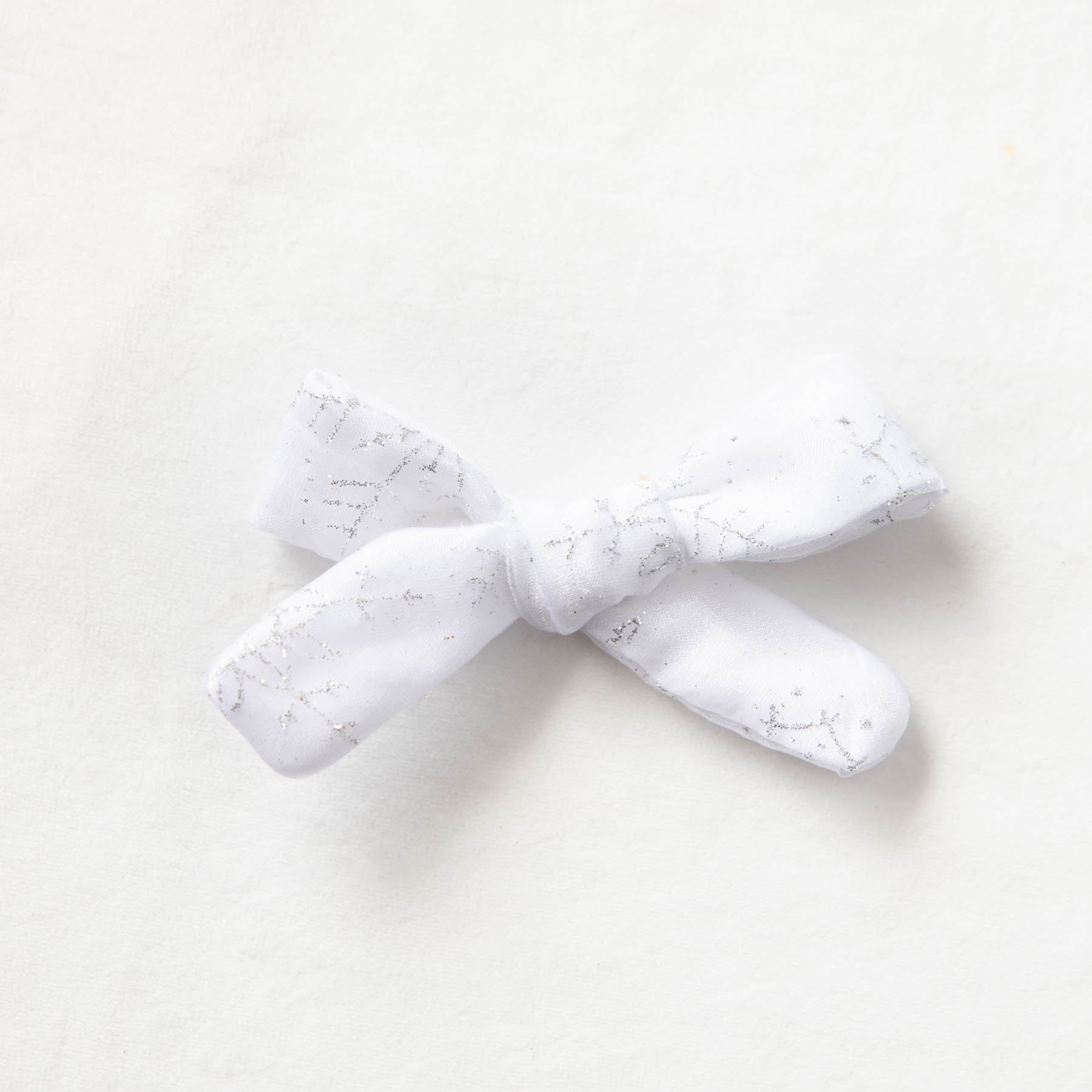 Snowflake Hair Dog Bow Tie