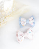 Load image into Gallery viewer, Skye Snowball Double Dog Bow Tie
