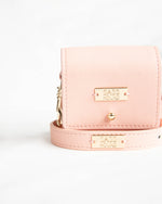 Load image into Gallery viewer, Baby Pink Vegan Leather Waste bag holder
